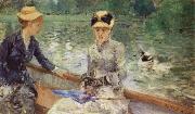 Berthe Morisot Summer day France oil painting artist